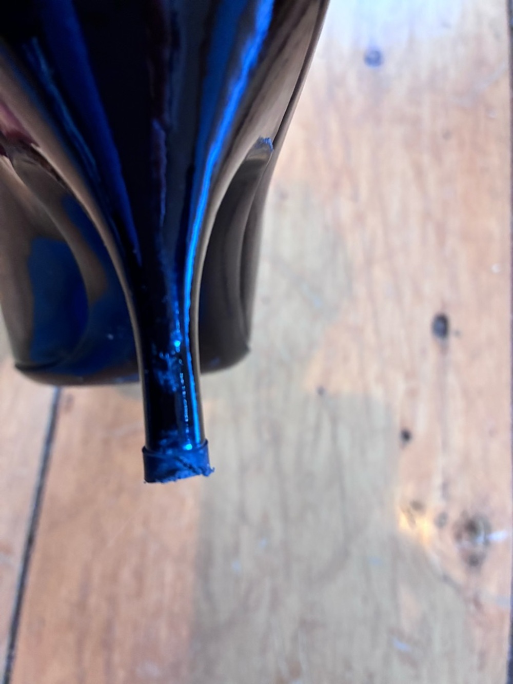 Salvatore Ferragamo Black Patent leather Carla Pumps - Picture 6 of 12